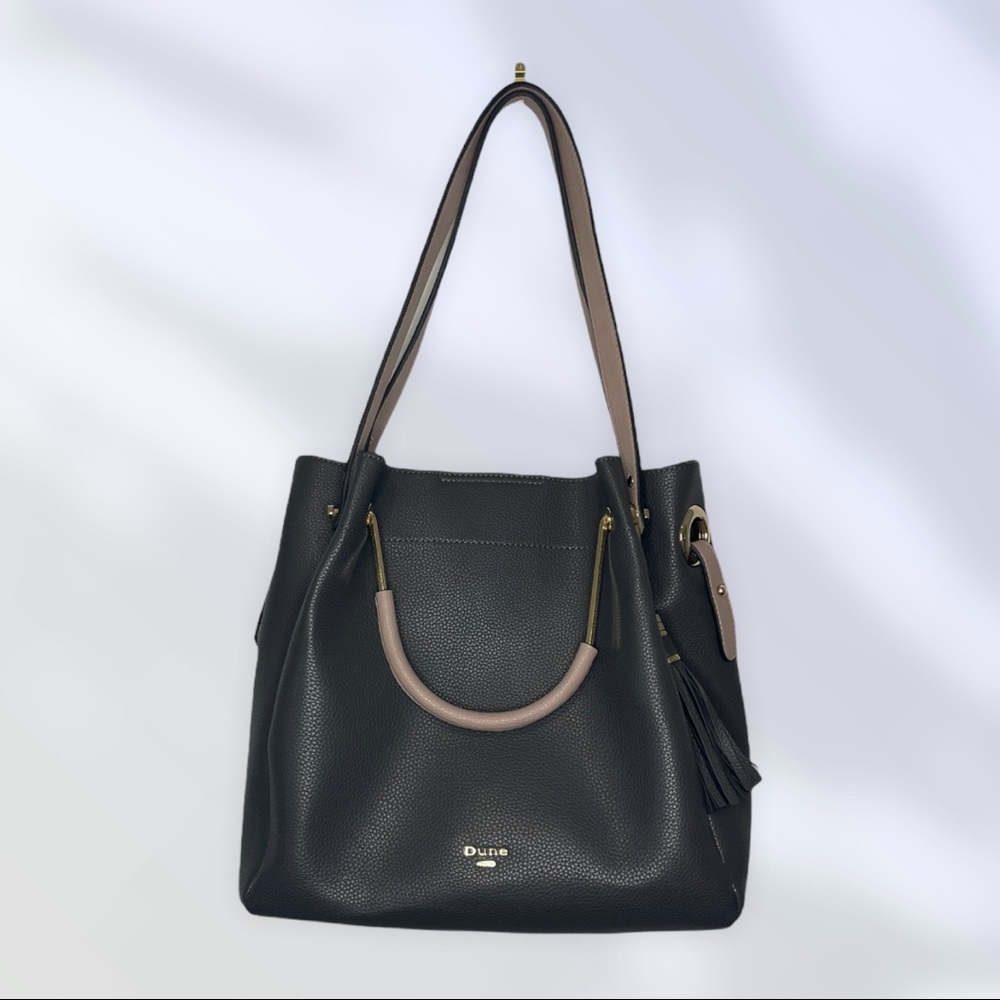 Dune London Grey Pink Crossbody Handbag